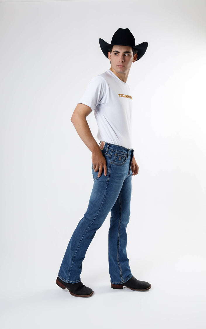 Jeans de Mezcilla Bunker JCB005 Bleach
