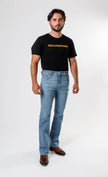 Yellowstone Straight Dutton Bleach Jeans