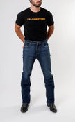 Yellowstone Straight Dutton Jeans (Dark Stone Overdye)
