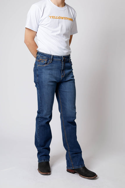 Pantalón de Mezclilla Hombre JCD004 Double Stone