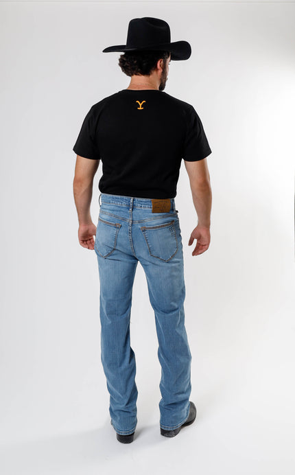Pantalón de Mezclilla Hombre JCD004 Bleach