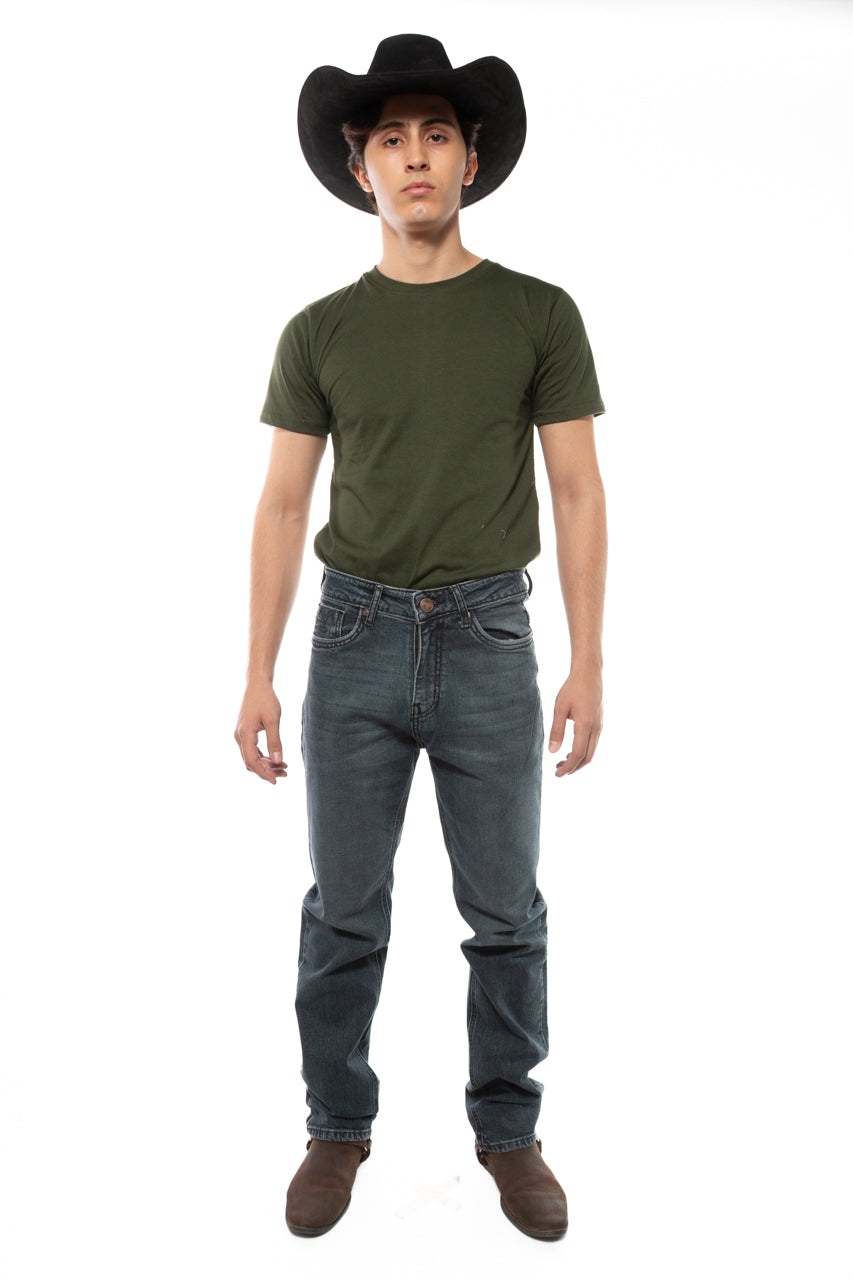 Yellowstone Slim Dutton Jeans (Gray)