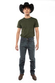 Yellowstone Slim Dutton Jeans (Gray)