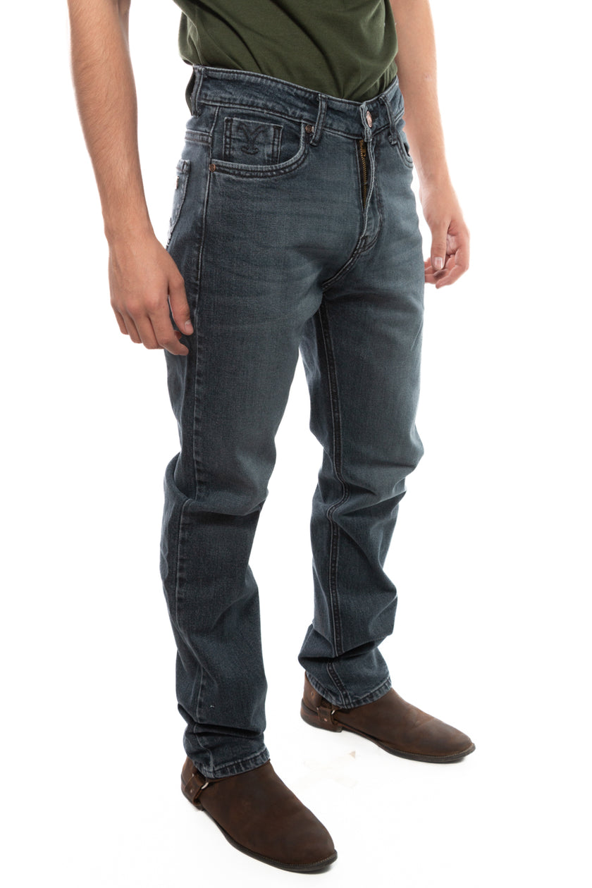 Yellowstone Slim Dutton Jeans (Gray)