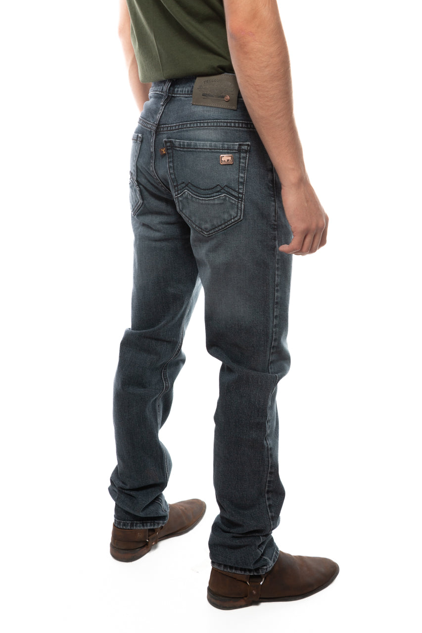 Yellowstone Slim Dutton Jeans (Gray)