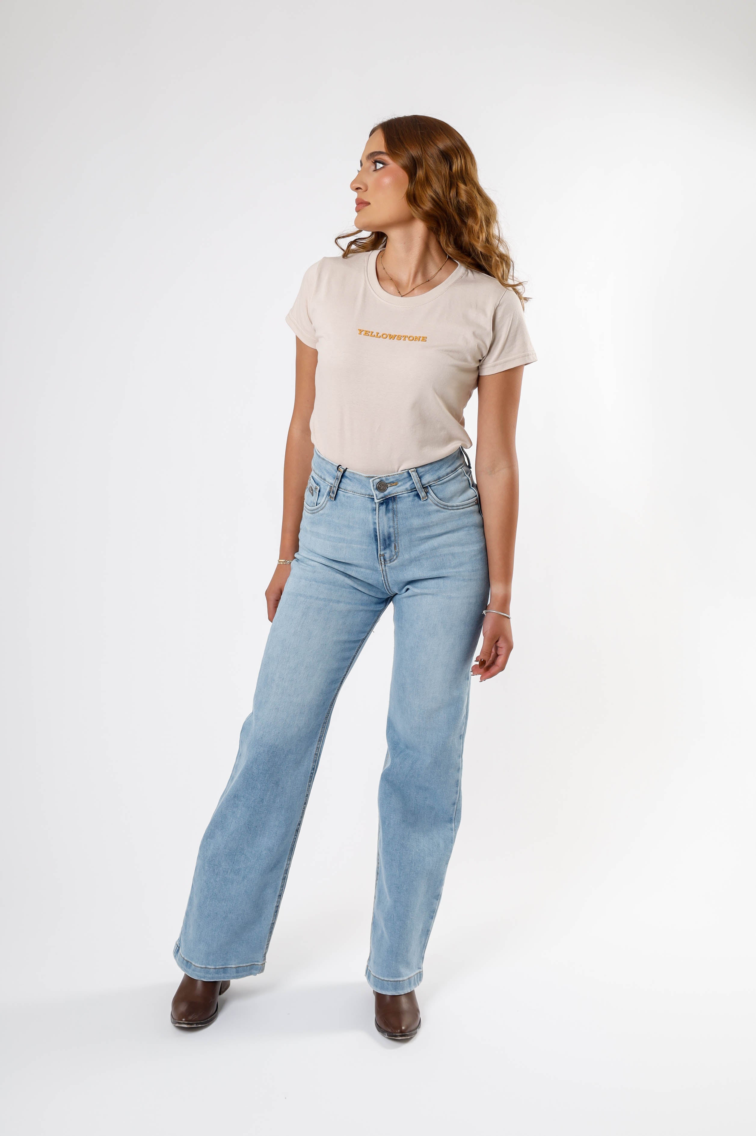 Pantalón Dama Yellowstone Bunker JDB004 BLEACH