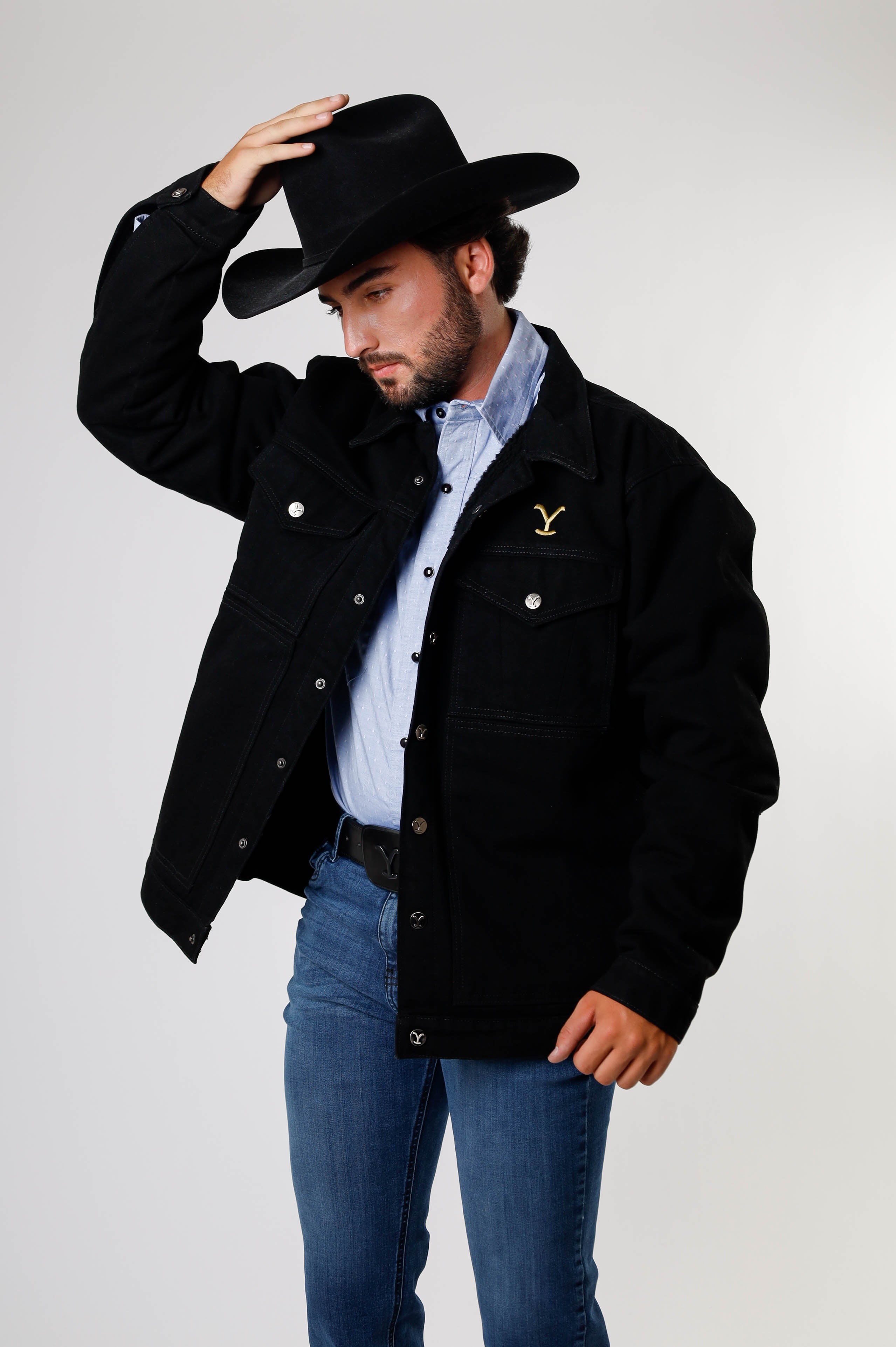 Chamarra Mezclilla Denim Rip