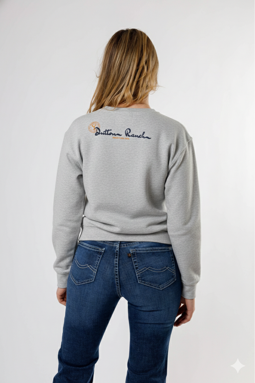 Sudadera Yellowstone Bunkhouse Jaspe