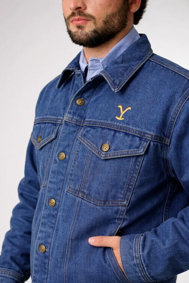Chamarra Mezclilla Denim Rip