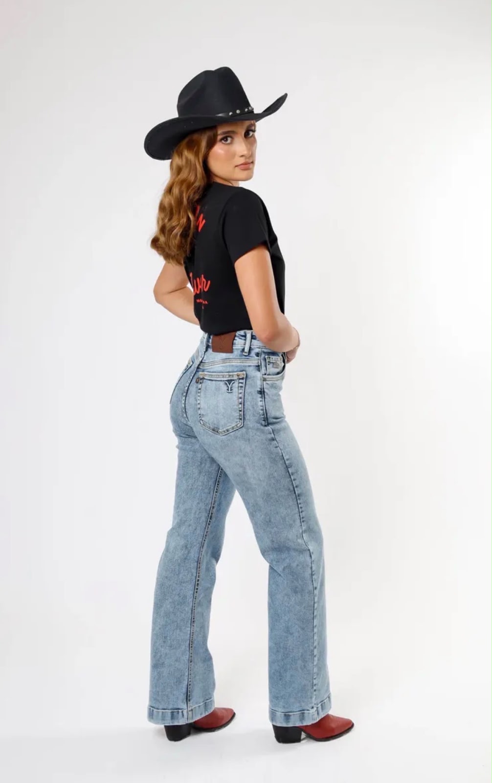 Pantalón Dama Placa Caballo JDD003 BLEACH
