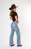 Pantalón Dama Placa Caballo JDD003 BLEACH