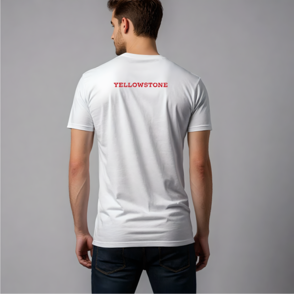 Y24TCY010_B Playera Yellowstone Bisonte