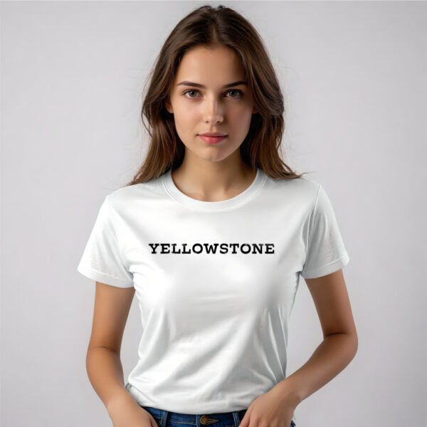 Y24TDY017_F Playera Yellowstone Basica
