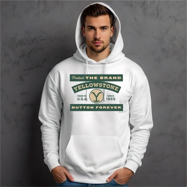 Y25HCY003 Hoodie Yellowstone Dutton Forever