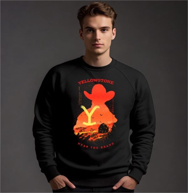 Y25UCY001_F Sudadera Yellowstone Vaquero