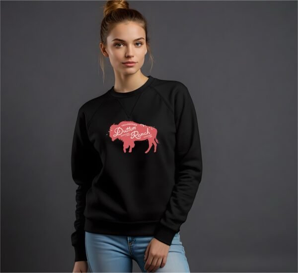 Y25UDY002_F Sudadera Yellowstone Buffalo