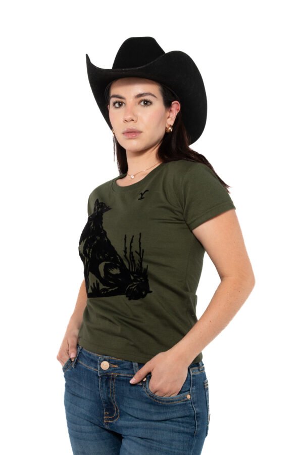 Playera Yellowstone Lobo Terciopelo