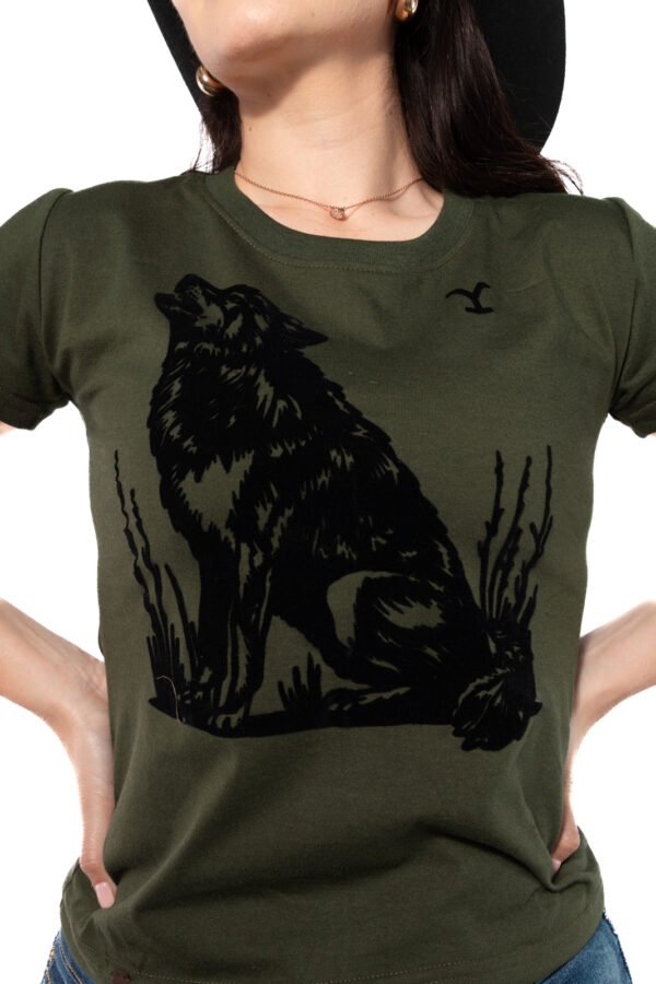 Playera Yellowstone Lobo Terciopelo