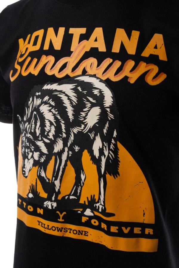 Playera Yellowstone Lobo Montana