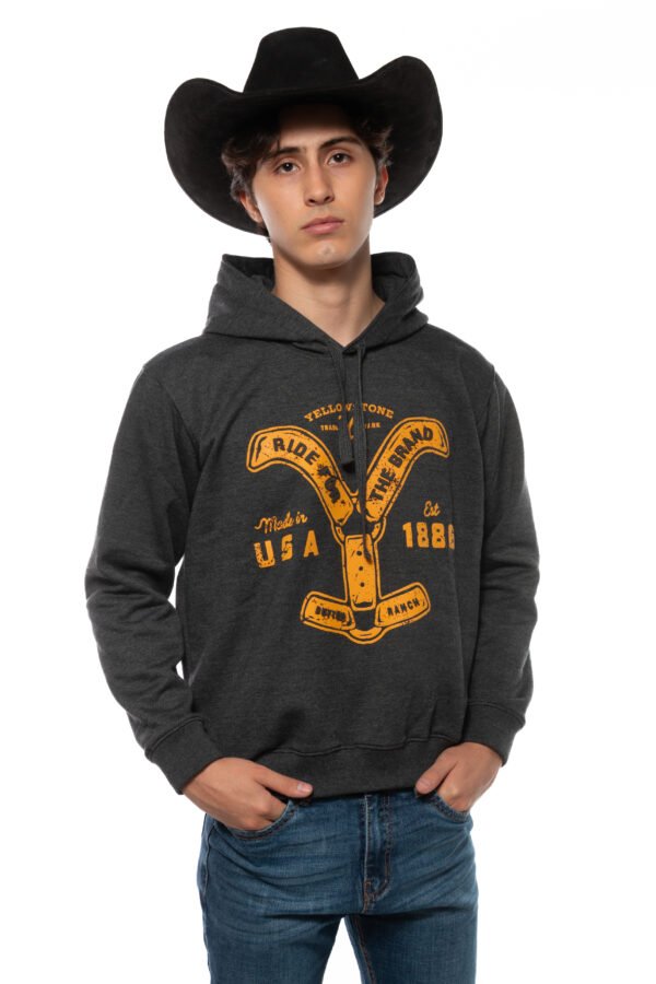 Hoodie Yellowstone Ride the Brand