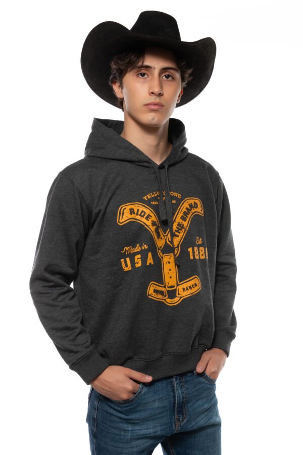 Hoodie Yellowstone Ride the Brand